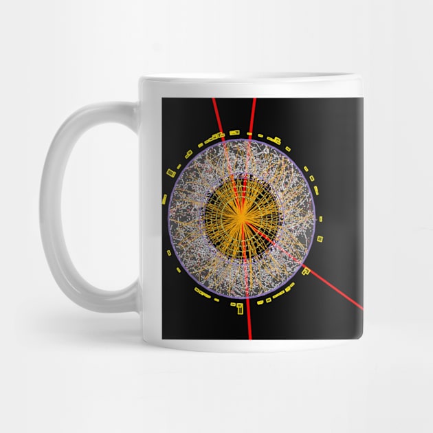 Higgs boson event, ATLAS detector (C013/6892) by SciencePhoto